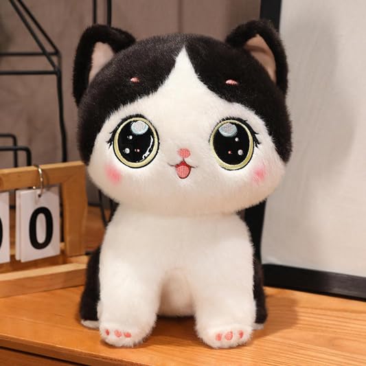 SCOOBA Adorable Small cat Soft Toys for Your Loved Ones,Kids,Decor 25cm(cat Random Color)