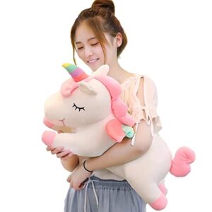 SCOOBA Super Soft Sleeping Unicorn Soft Toy Medium Size 65cm Made in India