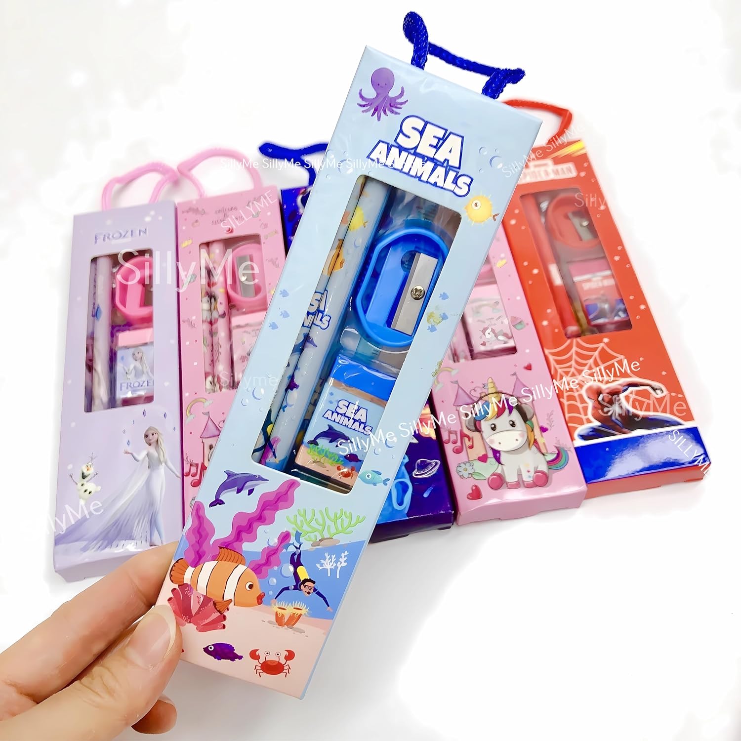 12pcs Stationery Set for Return Gifts Birthday Party for kids - Pencil , scale , eraser - Best Birthday Return Gifts for Kids in Bulk - Return gift for kids birthday Age 6-10 6-12 3 4 5 6 7 8 12 - Image 5