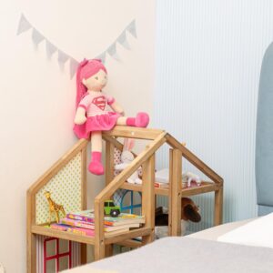 Mirada Super Girl Doll for Baby Girls/Kids | Washable & Super Soft Fabric Body | Stuffed Plush - 38cm