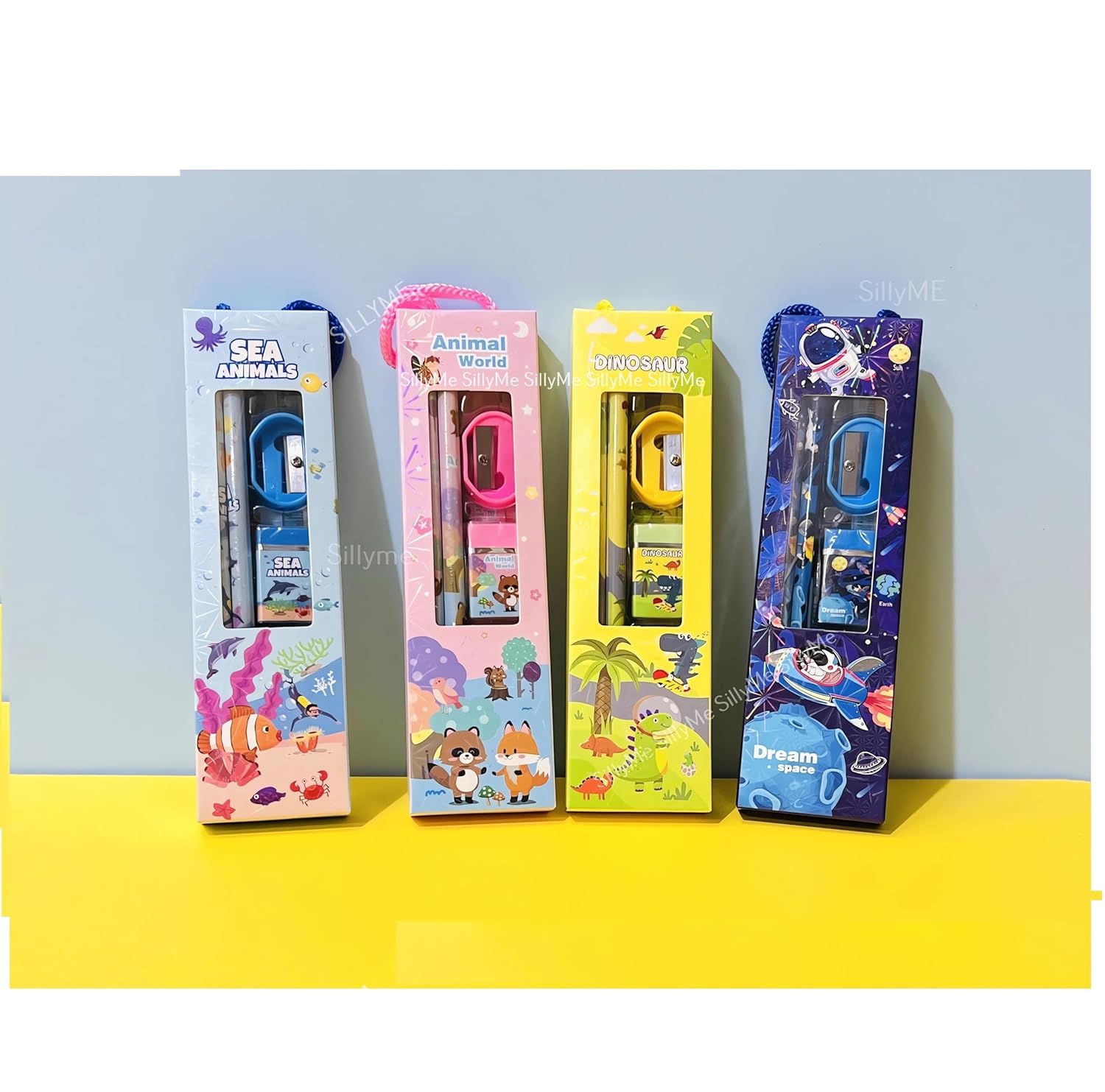 12pcs Stationery Set for Return Gifts Birthday Party for kids - Pencil , scale , eraser - Best Birthday Return Gifts for Kids in Bulk - Return gift for kids birthday Age 6-10 6-12 3 4 5 6 7 8 12 - Image 4