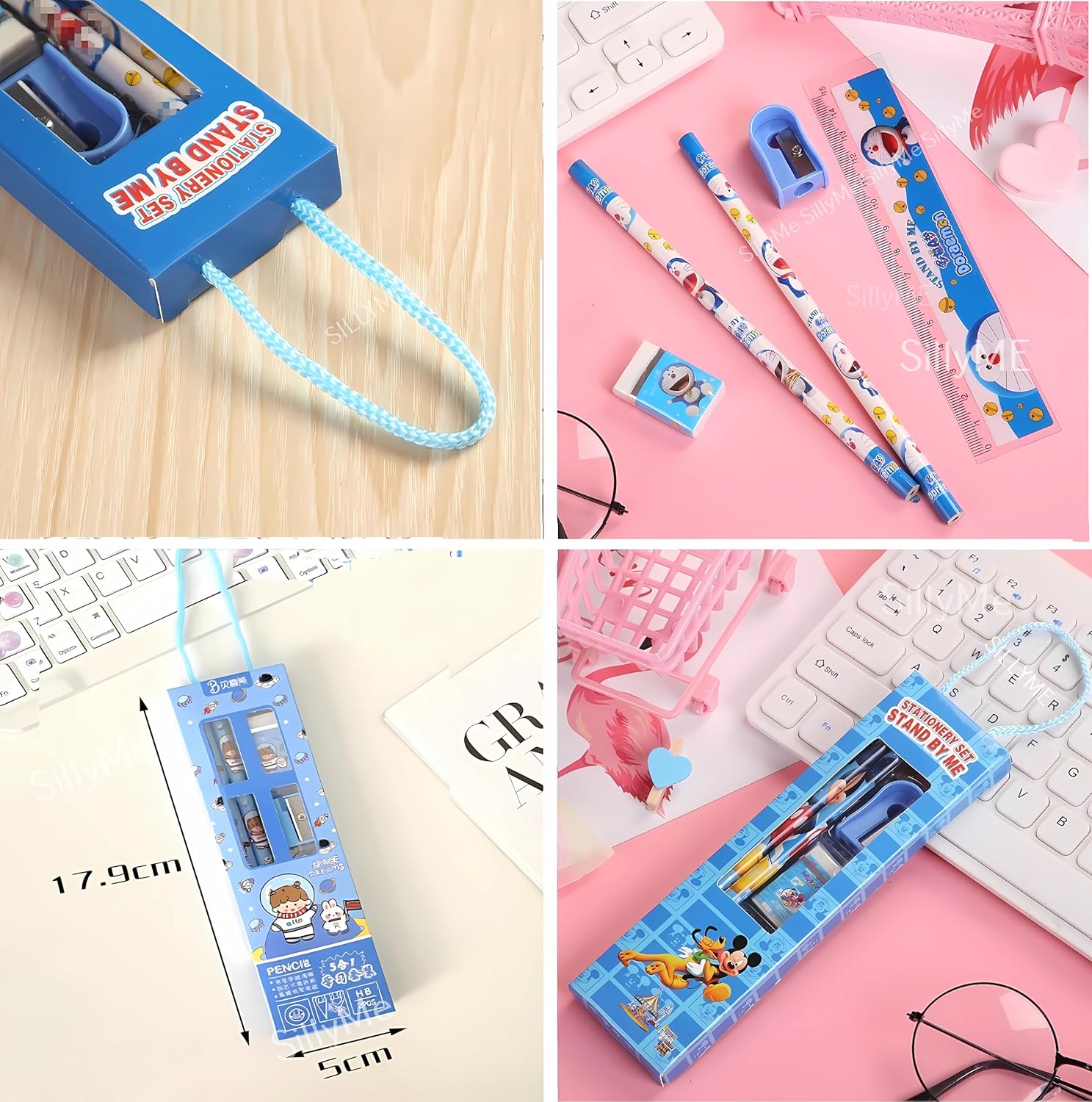 12pcs Stationery Set for Return Gifts Birthday Party for kids - Pencil , scale , eraser - Best Birthday Return Gifts for Kids in Bulk - Return gift for kids birthday Age 6-10 6-12 3 4 5 6 7 8 12 - Image 6